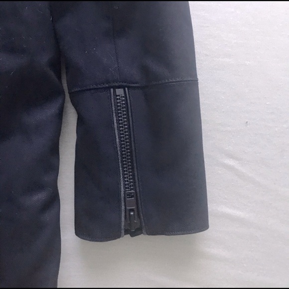 ♥️The Kooples| Navy Military Cargo Parka - UK sz 2 - Picture 5 of 10